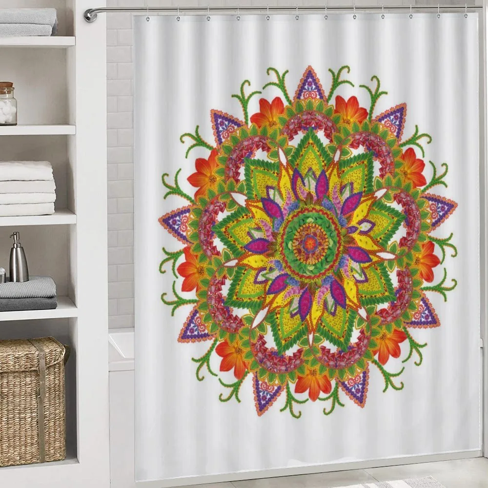 Vibrant Floral Mandala — Detail 4