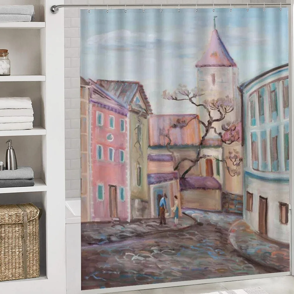 Watercolor Effect Town — Detail 4