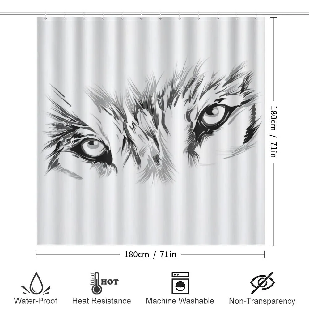 Winter Animal Wild Wolf — Detail 2