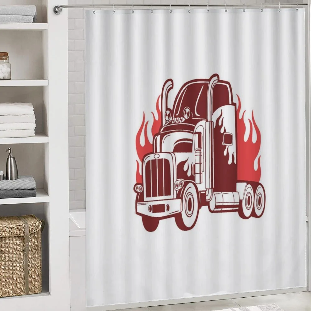 18 Wheeler Silhouette — Detail 4