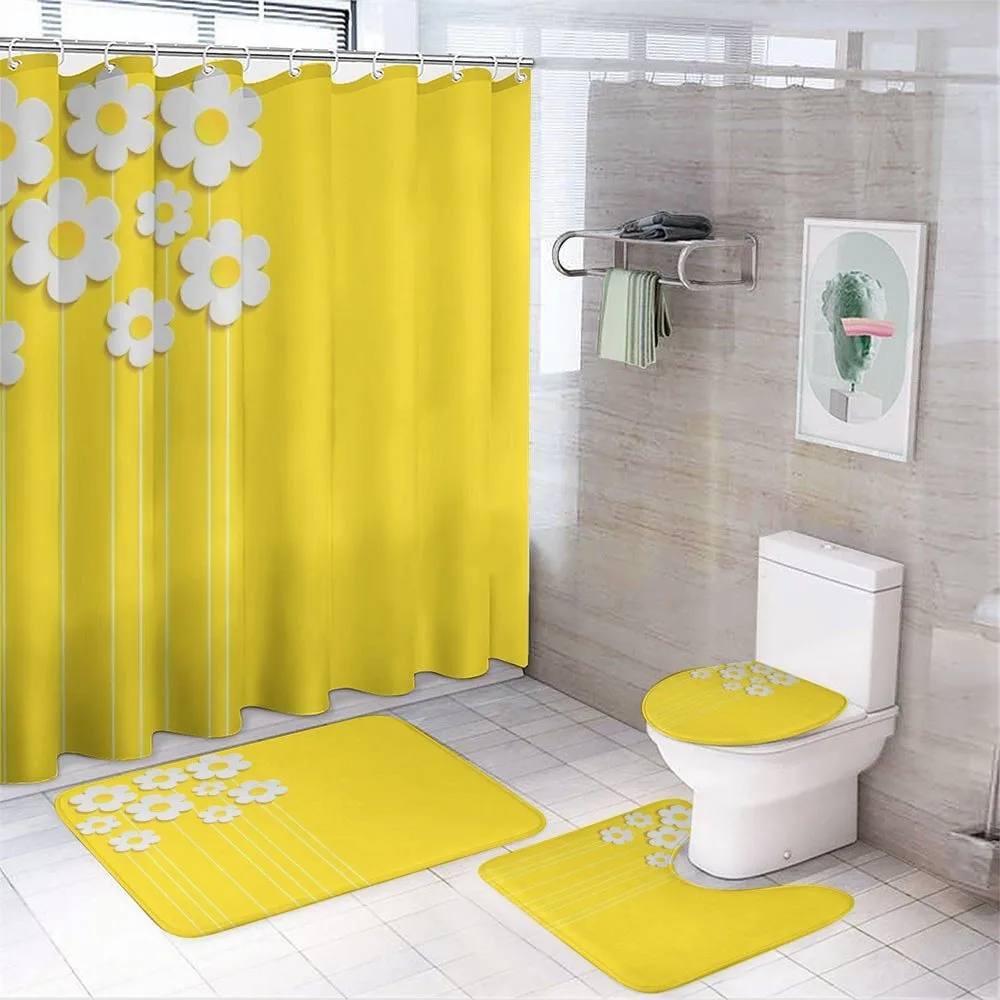 Cartoon Spring Flowers — Your design