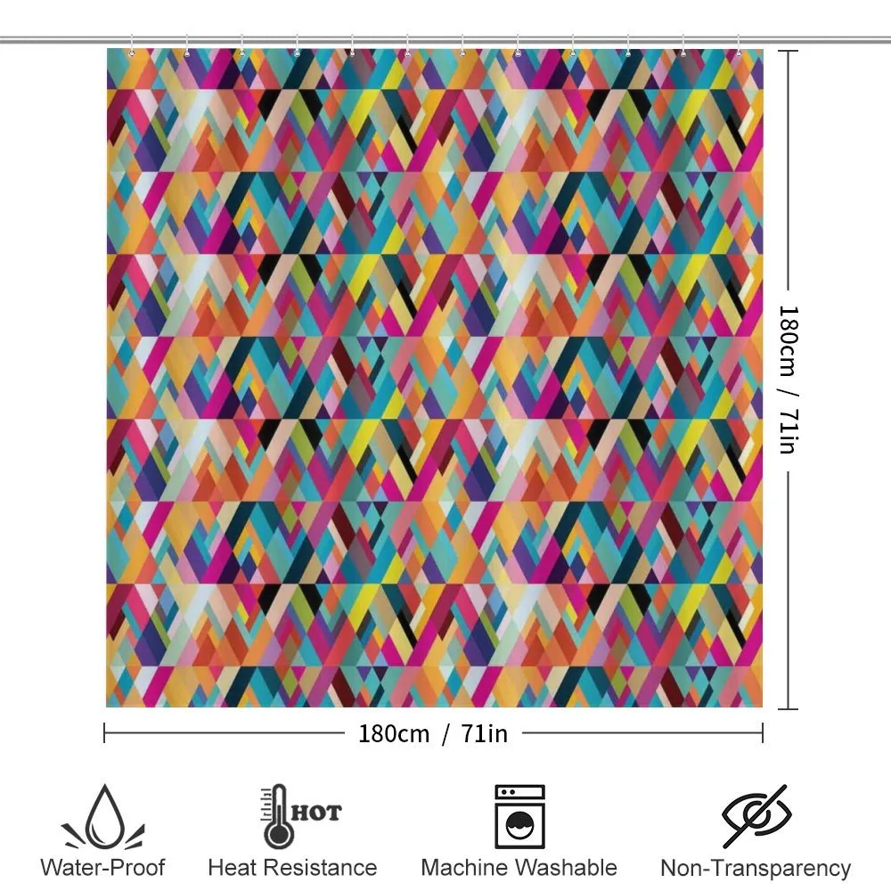 Diagonal Colorful Tile — Detail 2