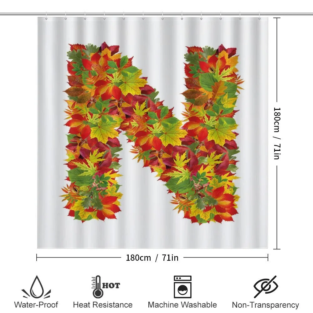 Fall Maple Tree Leaves — Detail 2