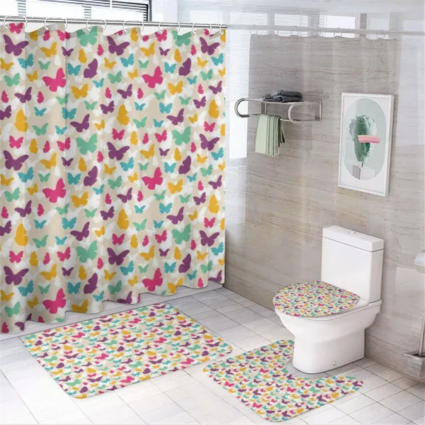 Fantasy Dreamy Spring on a shower curtain