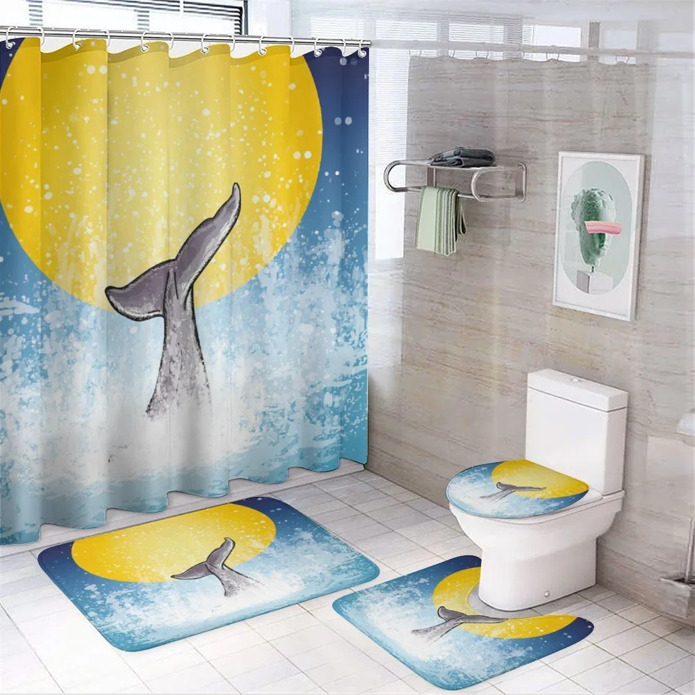 Fish Tail Ocean Full Moon — Your design