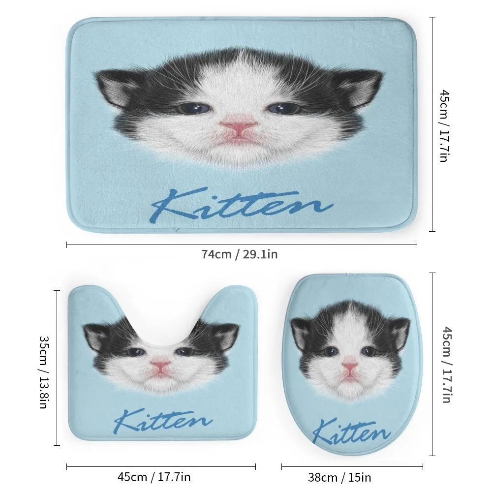 Furry Pink Nose Kitten — Detail 1