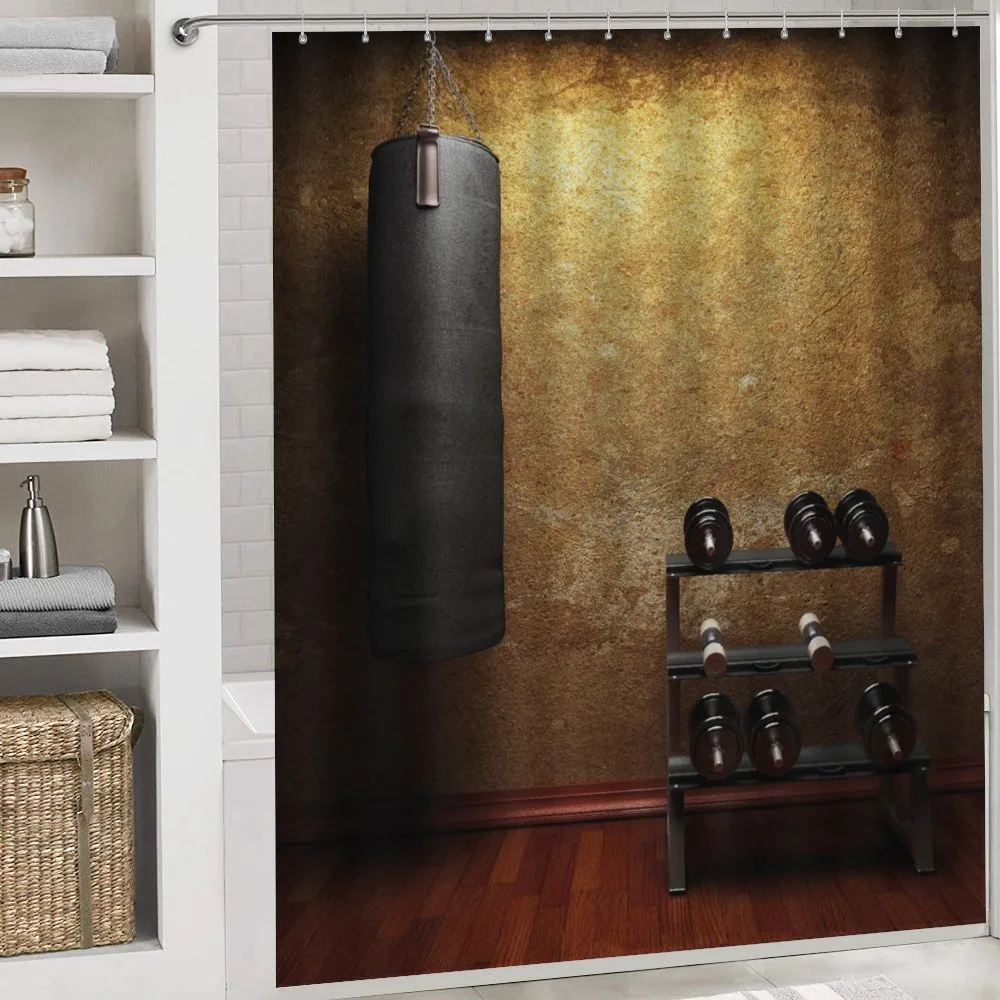 Gym Room and Dumbbells — Detail 4