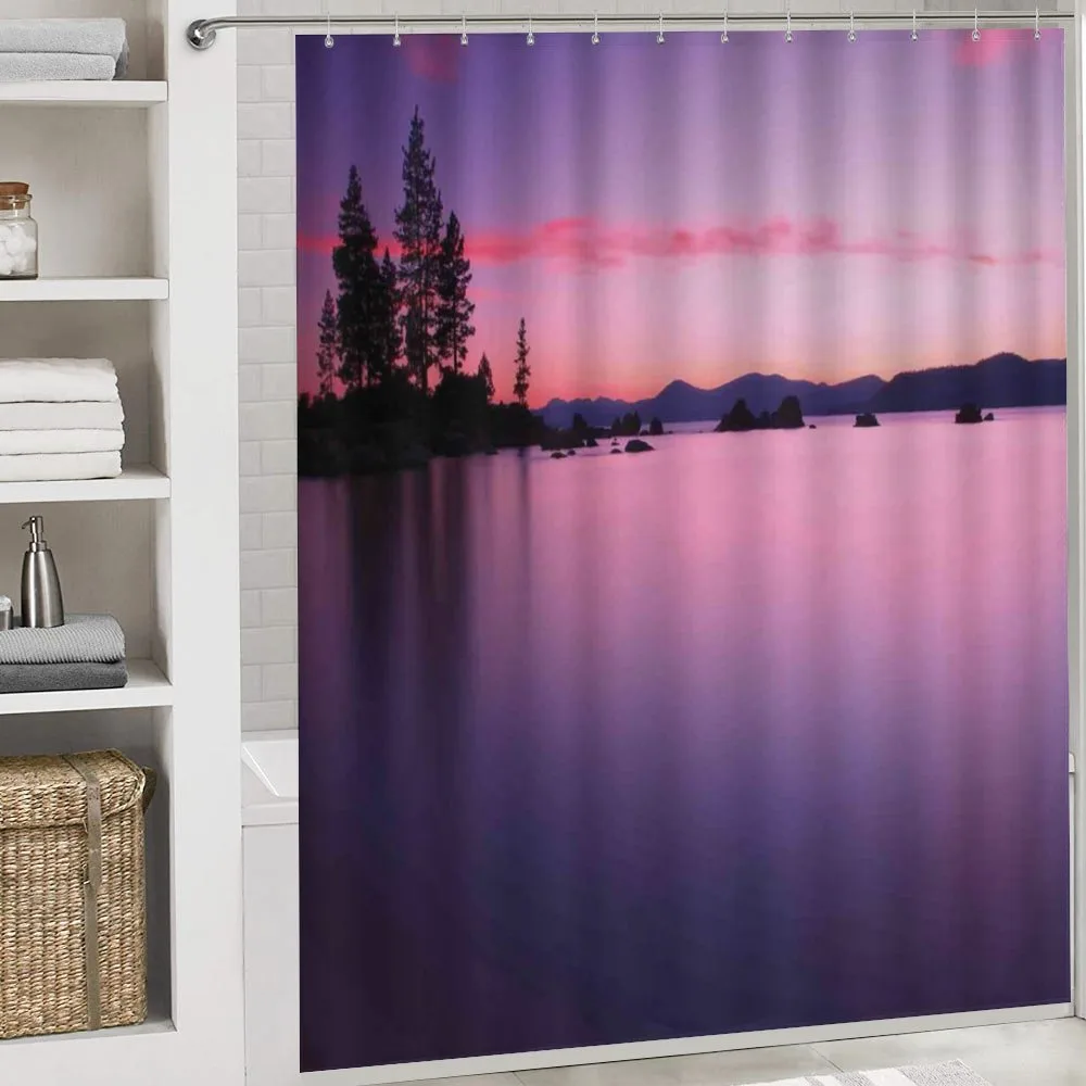 Hazy Calm Lake Tahoe — Detail 4