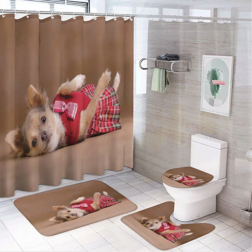 Puppy Wearing Kilt Photo — Your design