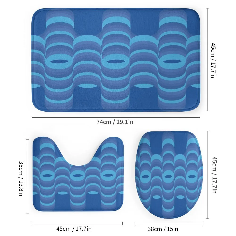 Wavy Graphic Pattern — Detail 1
