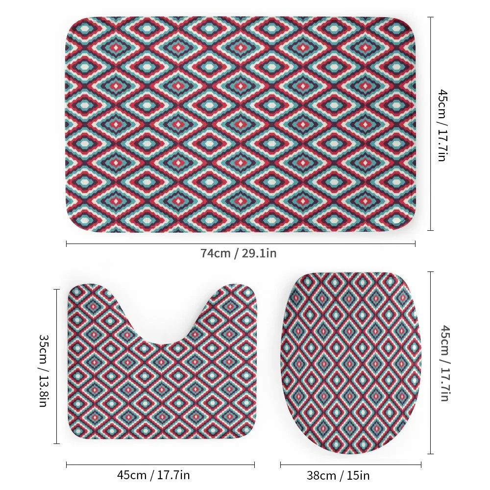 Abstract Geometric Tile — Detail 1