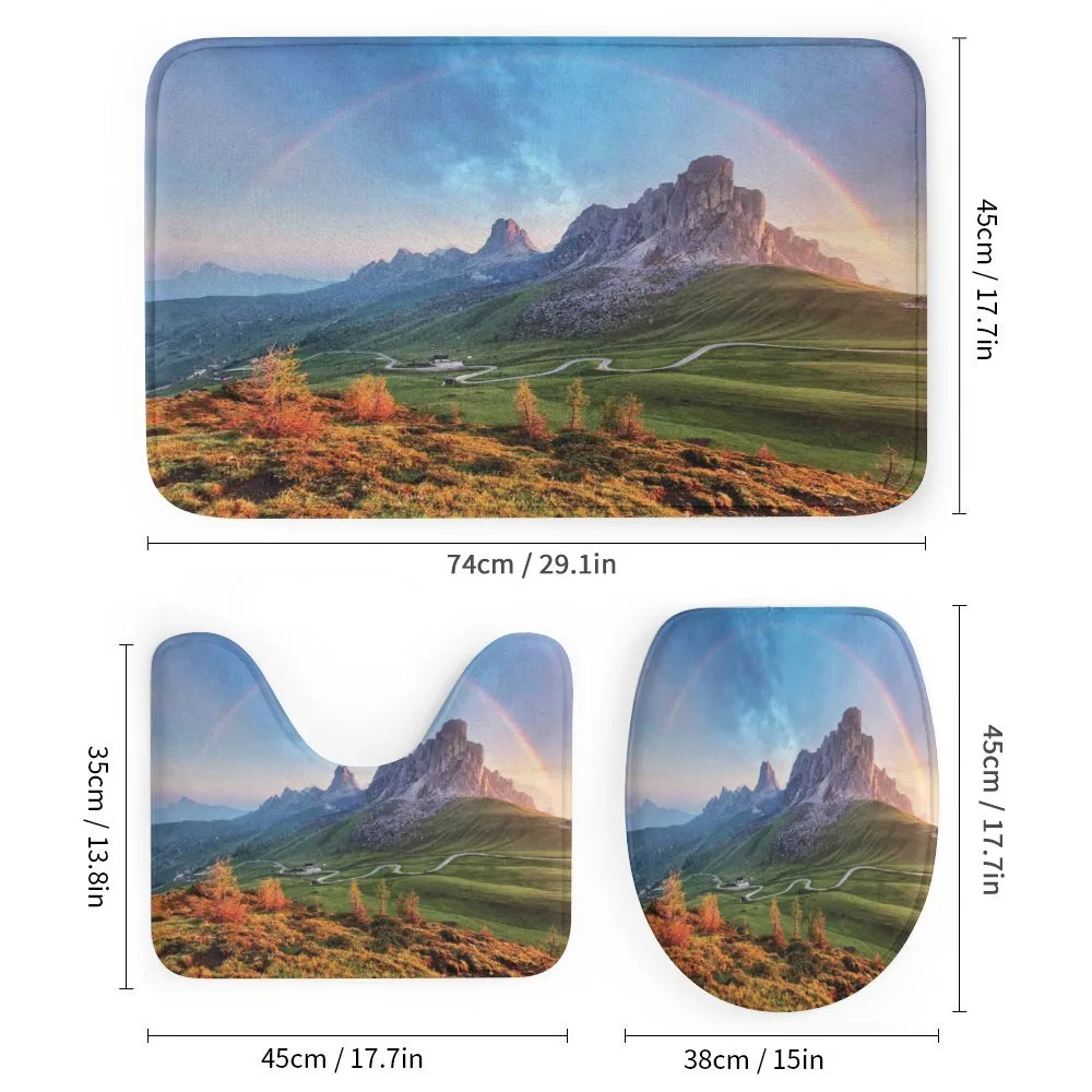 Alps Rainbow Morning — Detail 1
