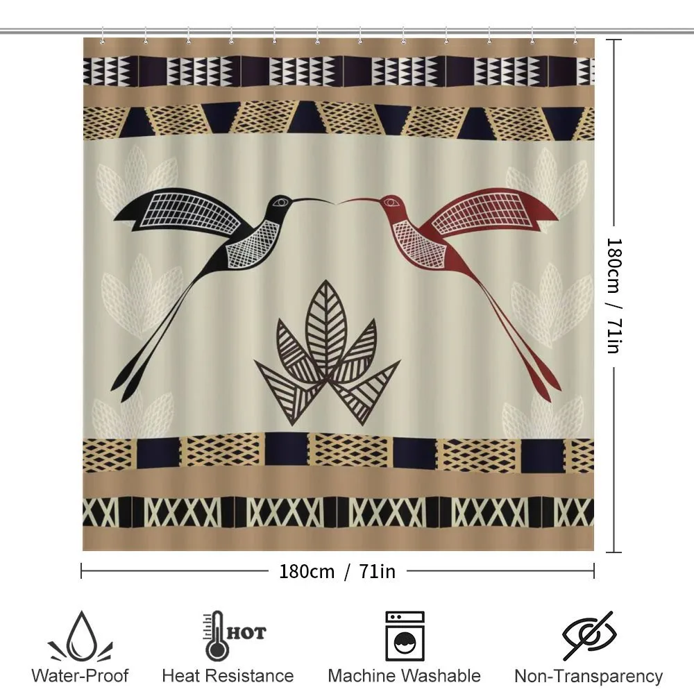 Bamboo Leaf Birds Art — Detail 2