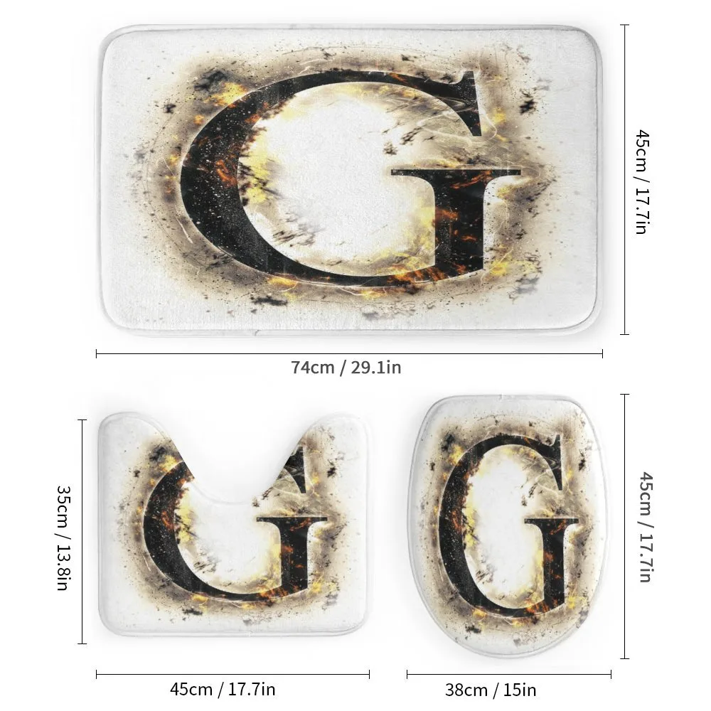 Blaze Alphabet Burnt — Detail 1
