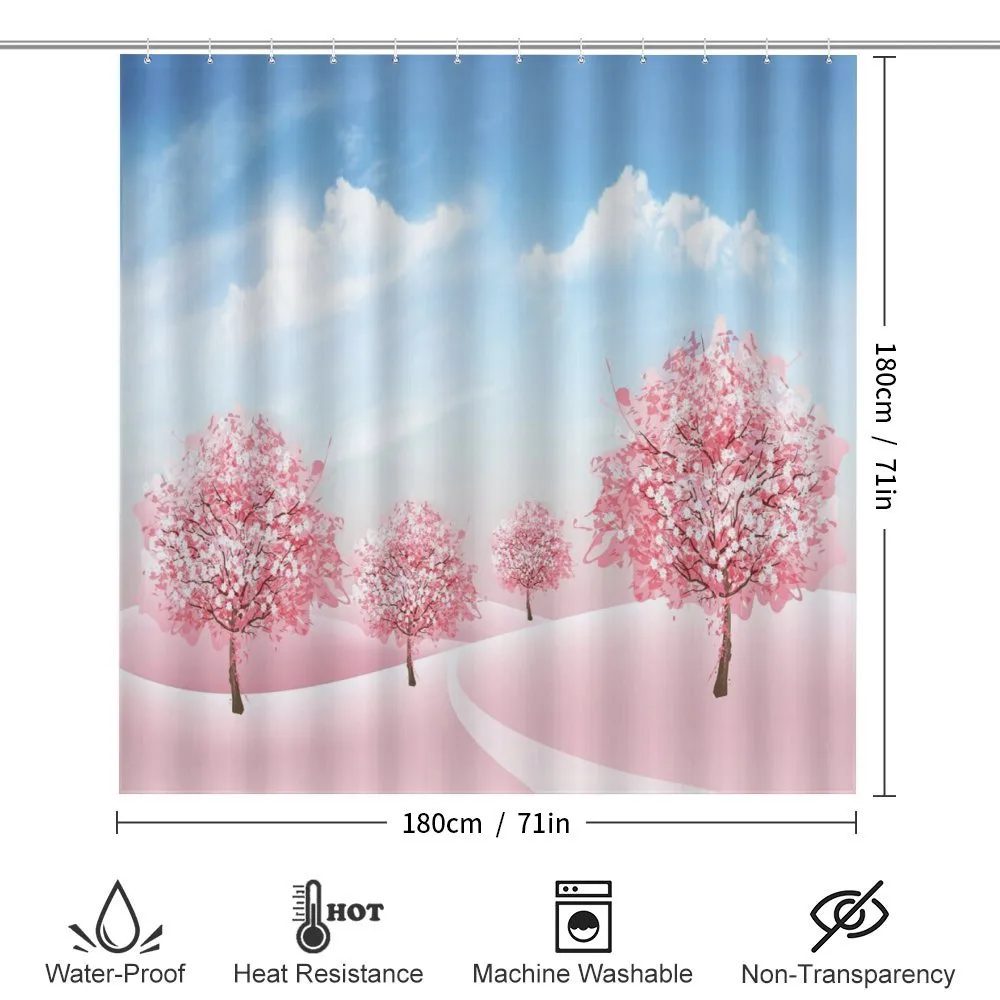 Blooming Sakura Trees Scene — Detail 2