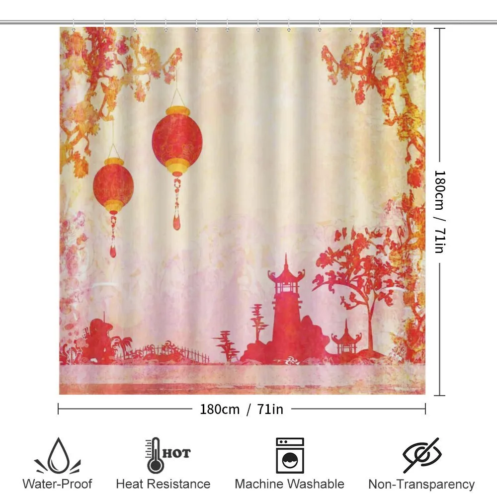 Chinese Lanterns Building — Detail 2