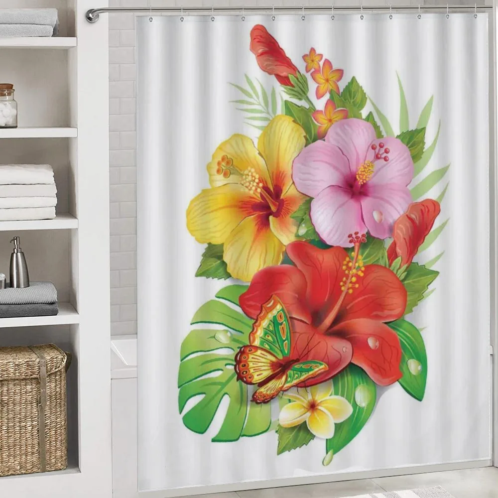 Colorful Hibiscus Blooming — Detail 4