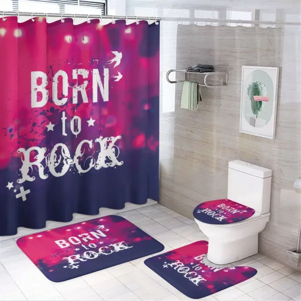 Concert Stage on a shower curtain