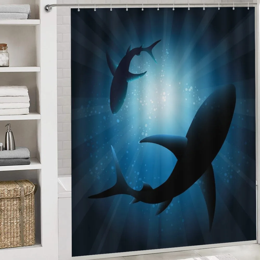 Fish Silhouettes Swimming — Detail 4