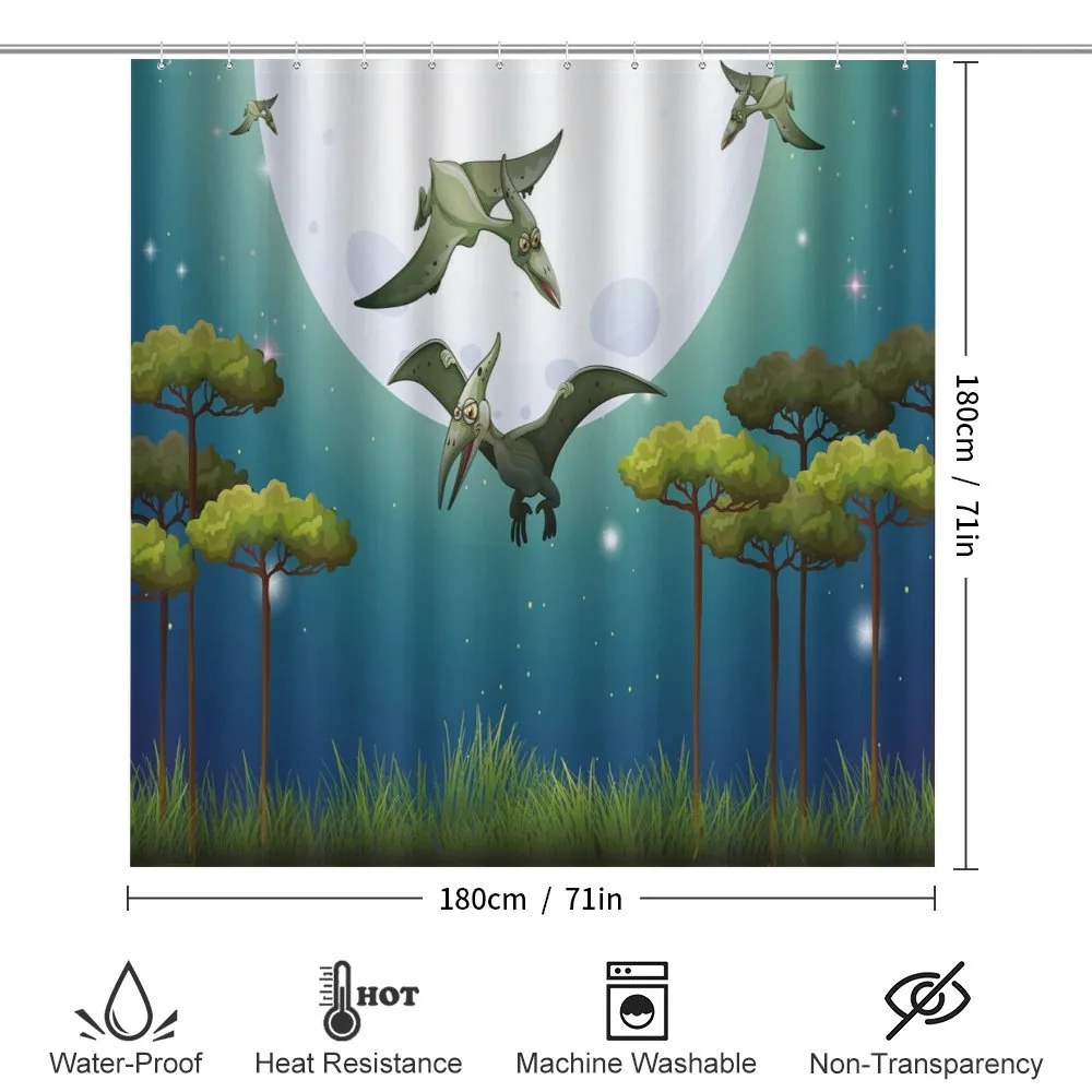 Flying Cartoon Animals — Detail 2