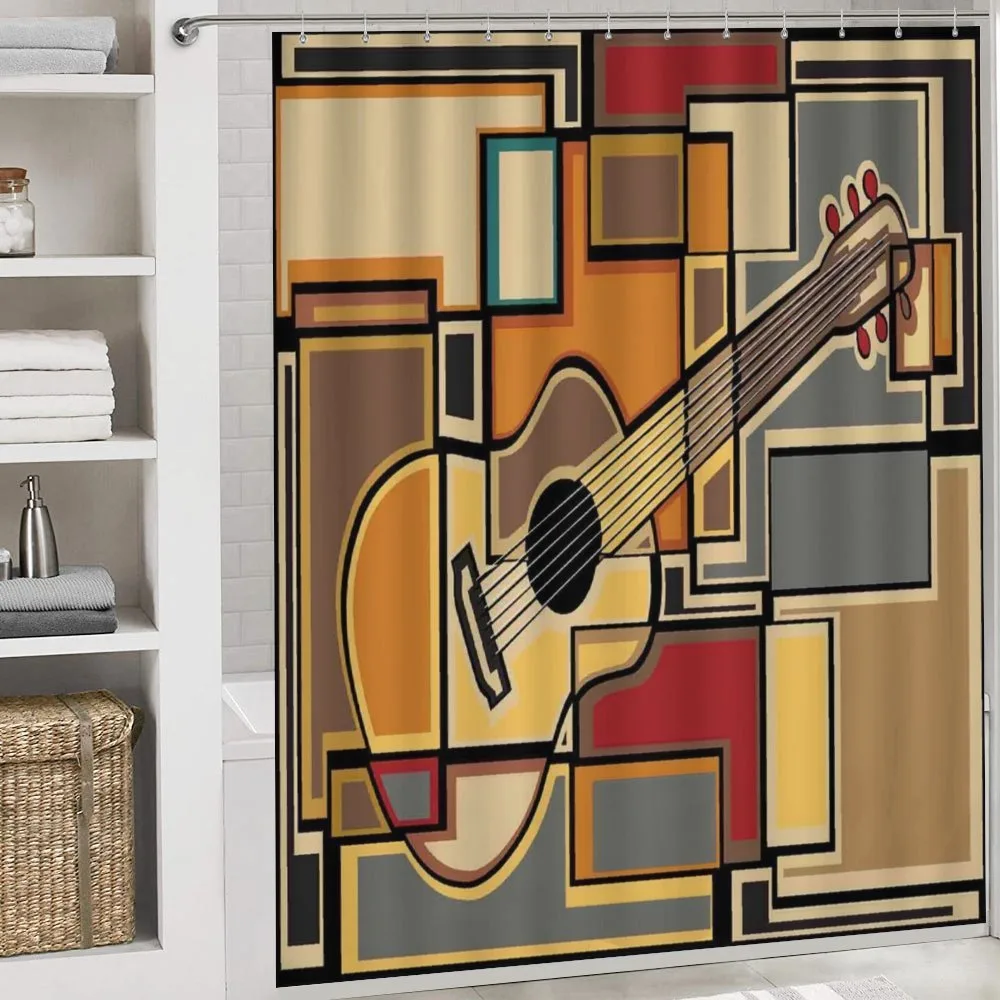 Geometric Guitar Funky — Detail 4