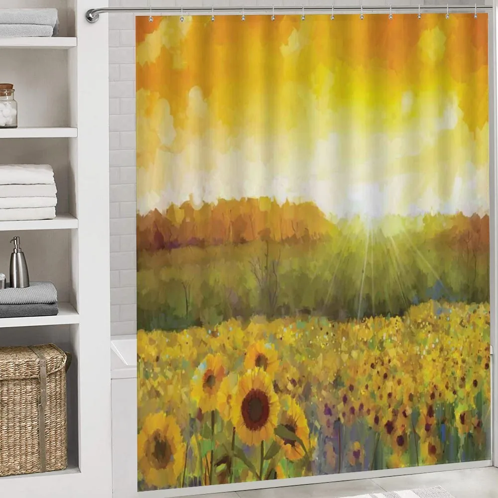 Golden Sunflower Field — Detail 4