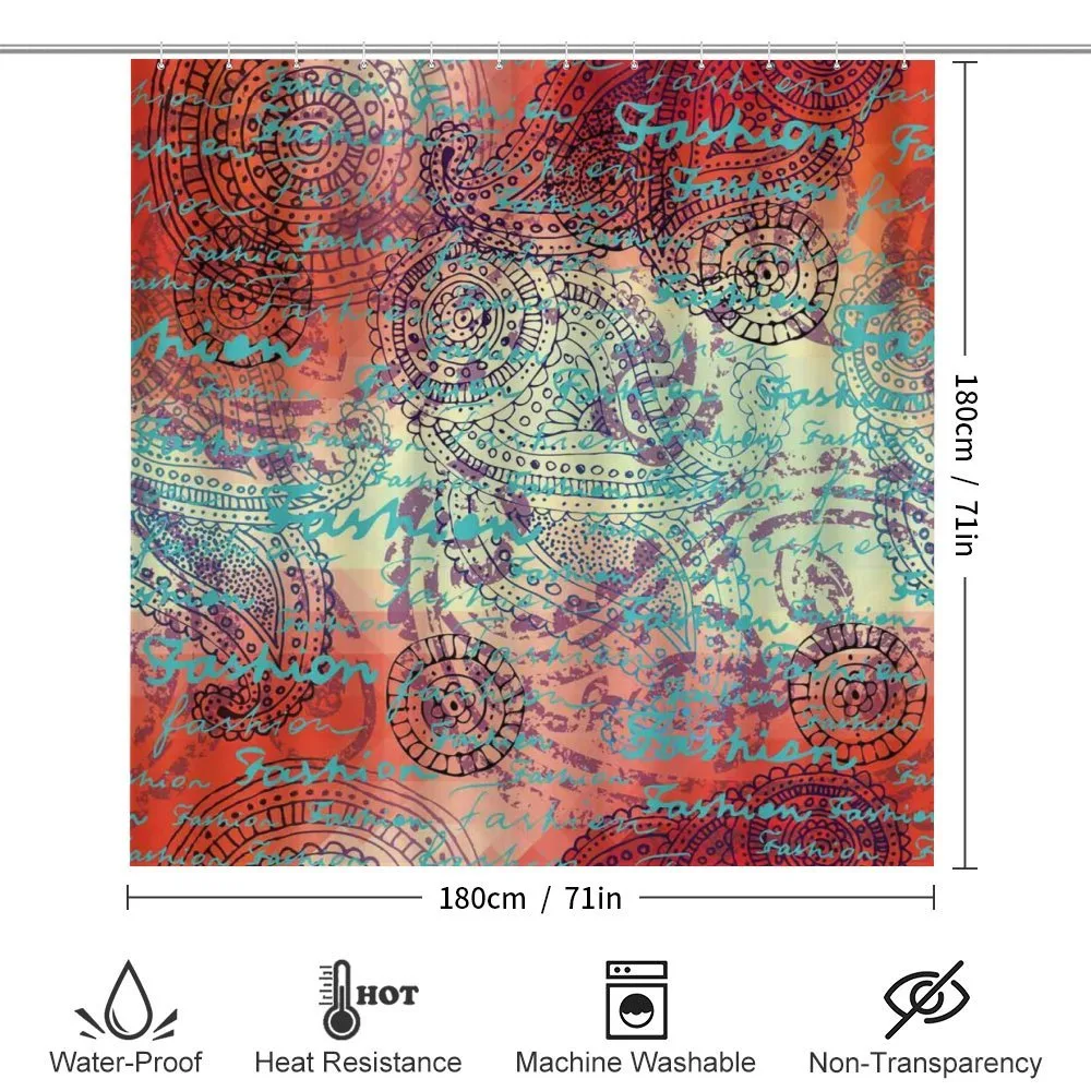 Grunge Paisley — Detail 2