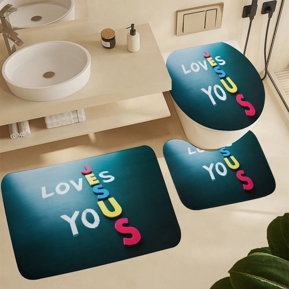 He Loves You Phrase Colorful — Detail 5