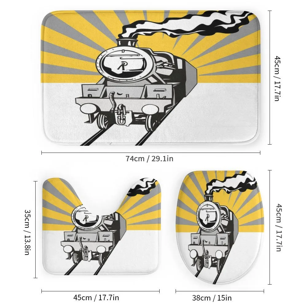 Locomotive Sunburst Effect — Detail 1