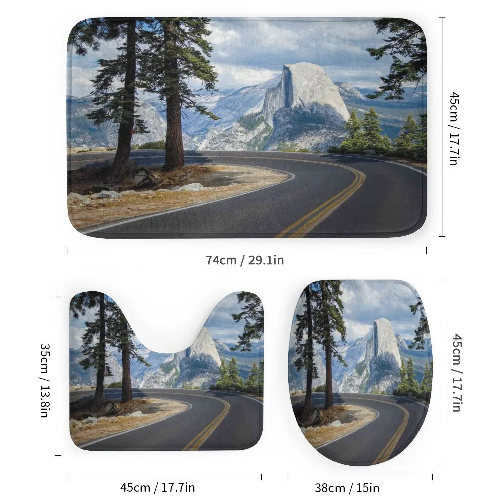 Mountain Road Landscape — Detail 1