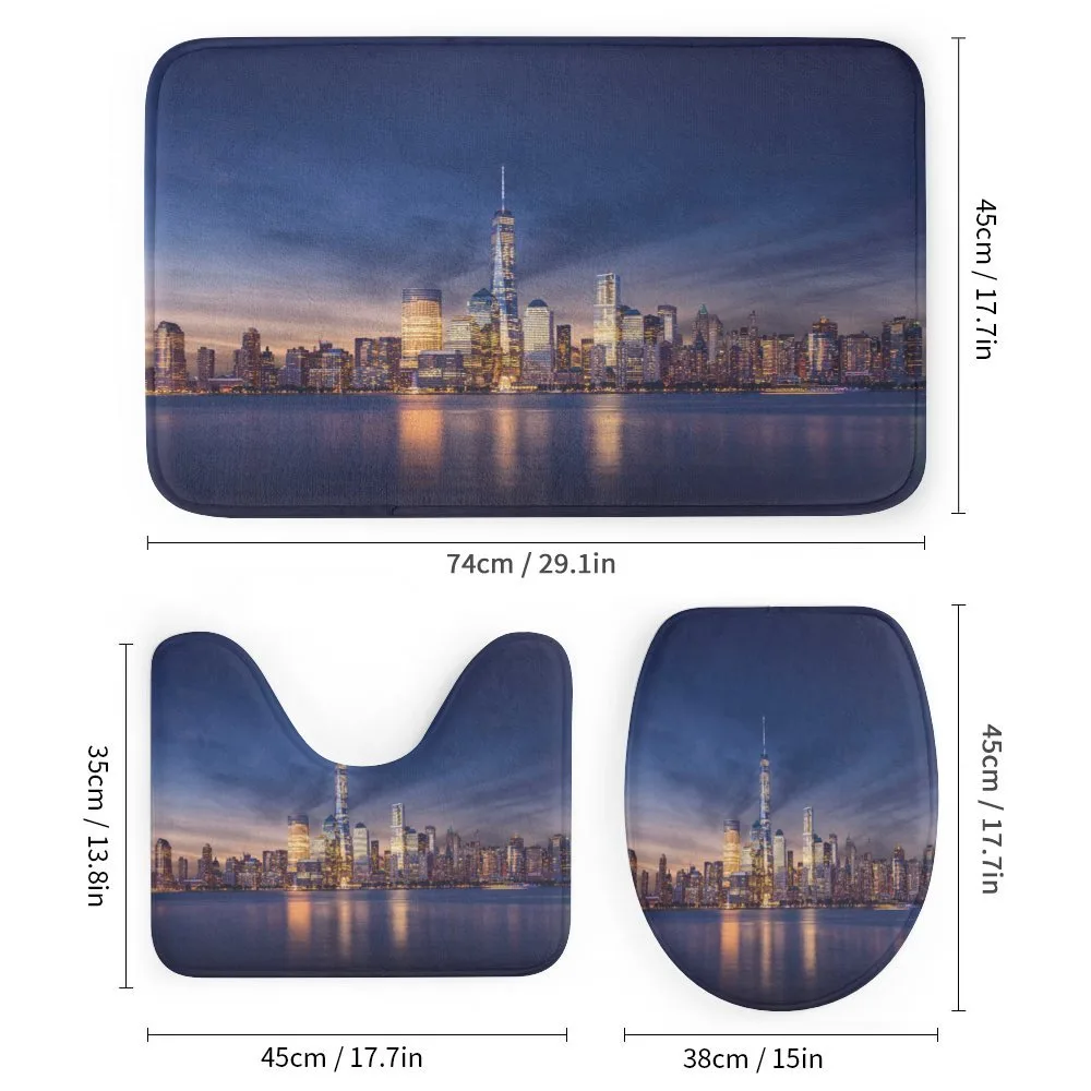 New York Skyline Evening — Detail 1