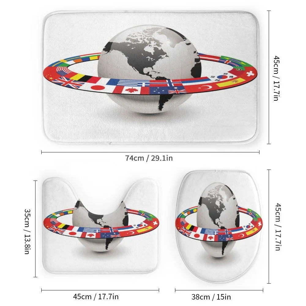 Orbit of National Flags — Detail 1