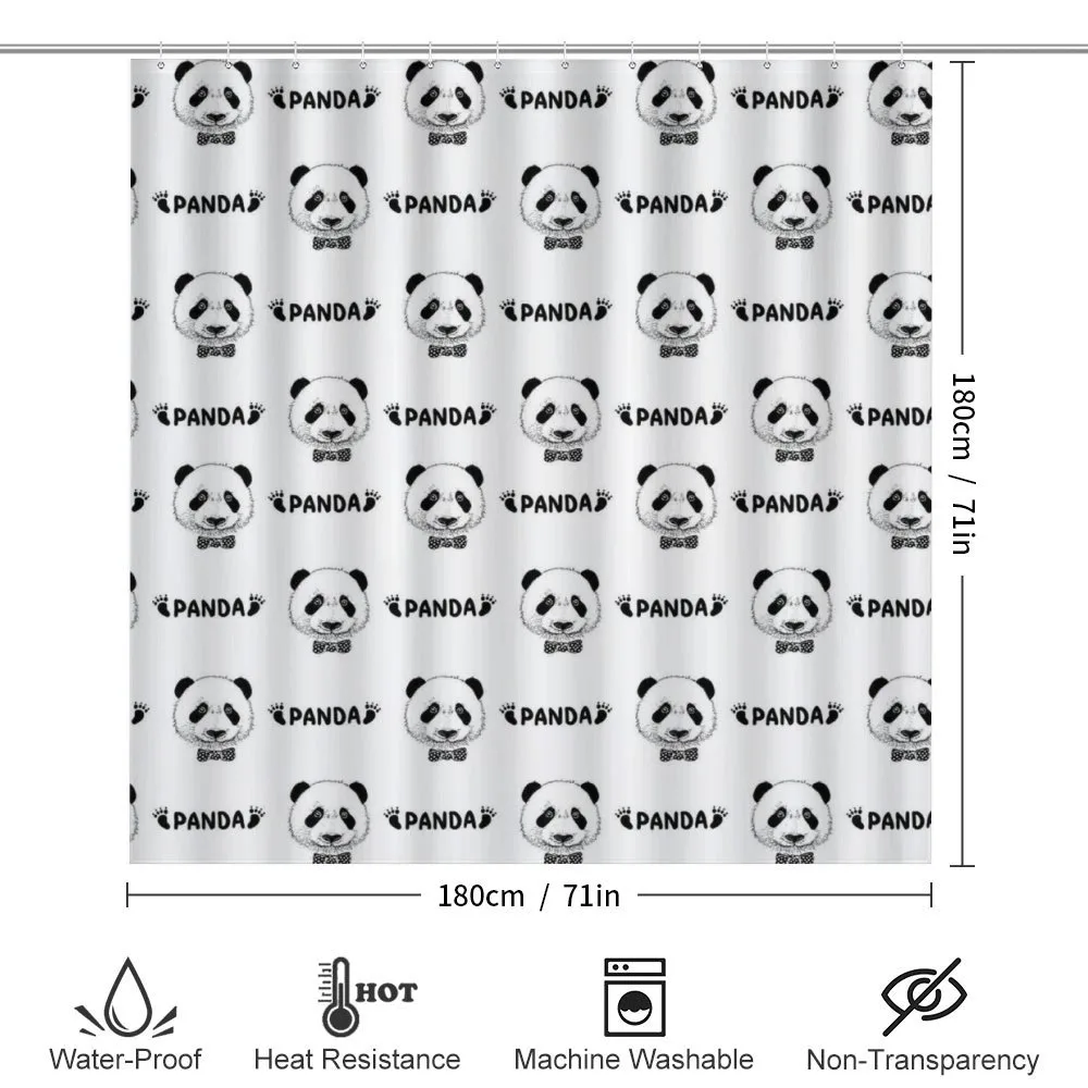 Panda Bow Tie — Detail 2