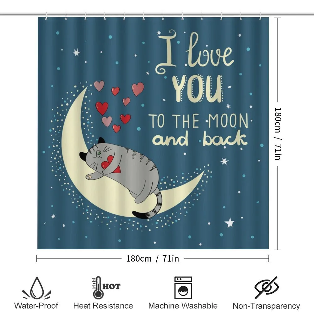 Sleepy Cat Hearts — Detail 2