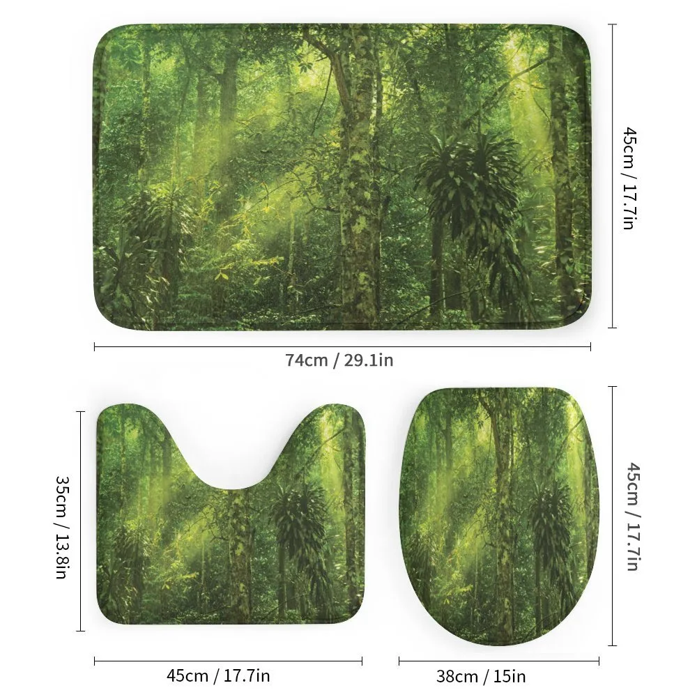 Sun Beams Tropic Forest — Detail 1