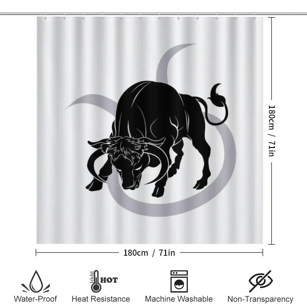 Black Ox and Sign — Detail 2