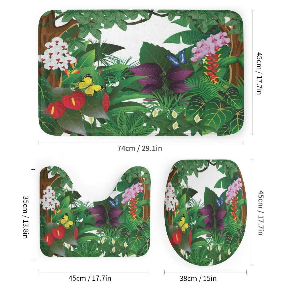 Blooming Flowers Butterflies — Detail 1