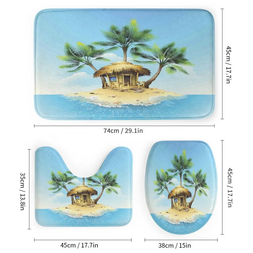 Bungalow with Palm Tree — Detail 1