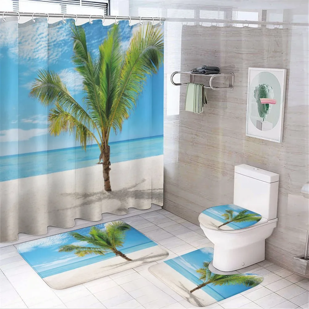 Coconut Palm at Beach — Your design