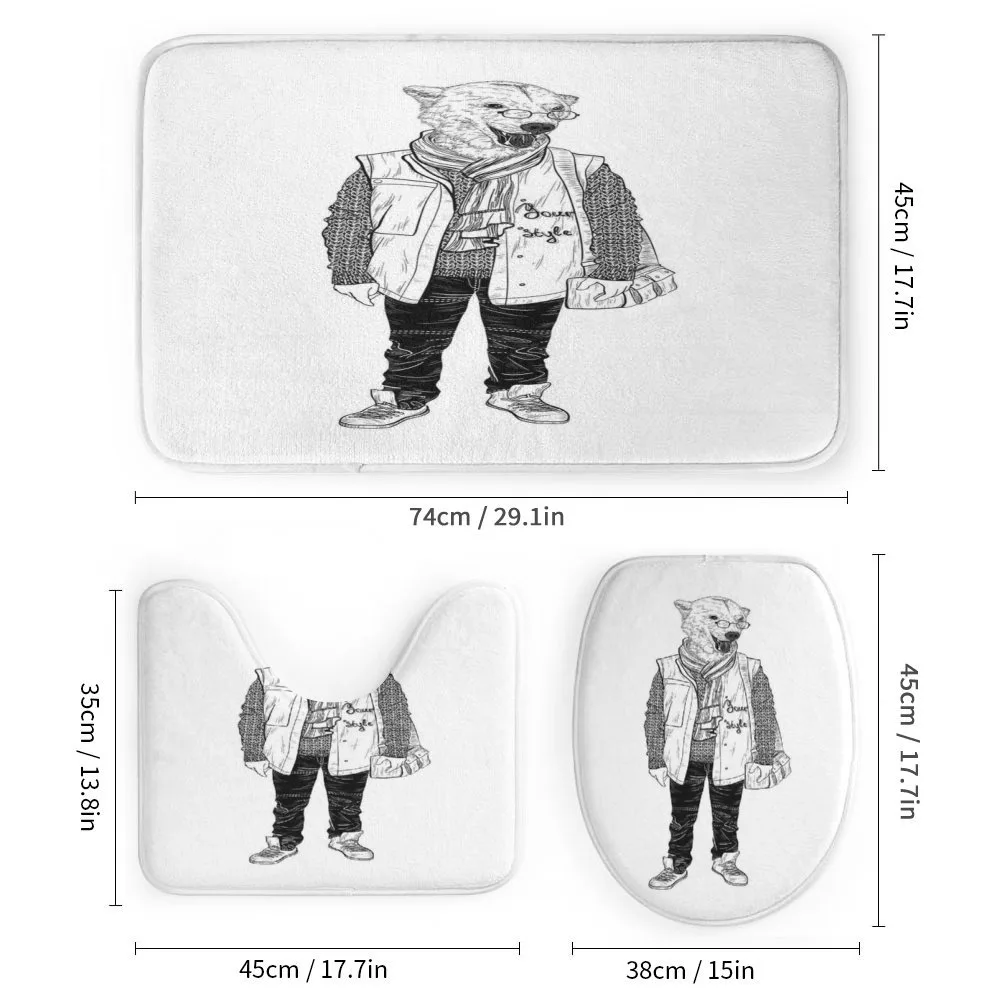 Fashionable Polar Bear — Detail 1