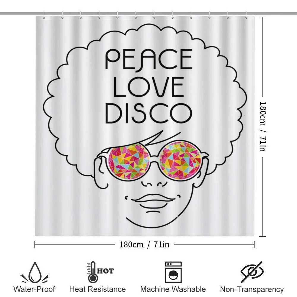 Girl Afro Hair Glasses — Detail 2