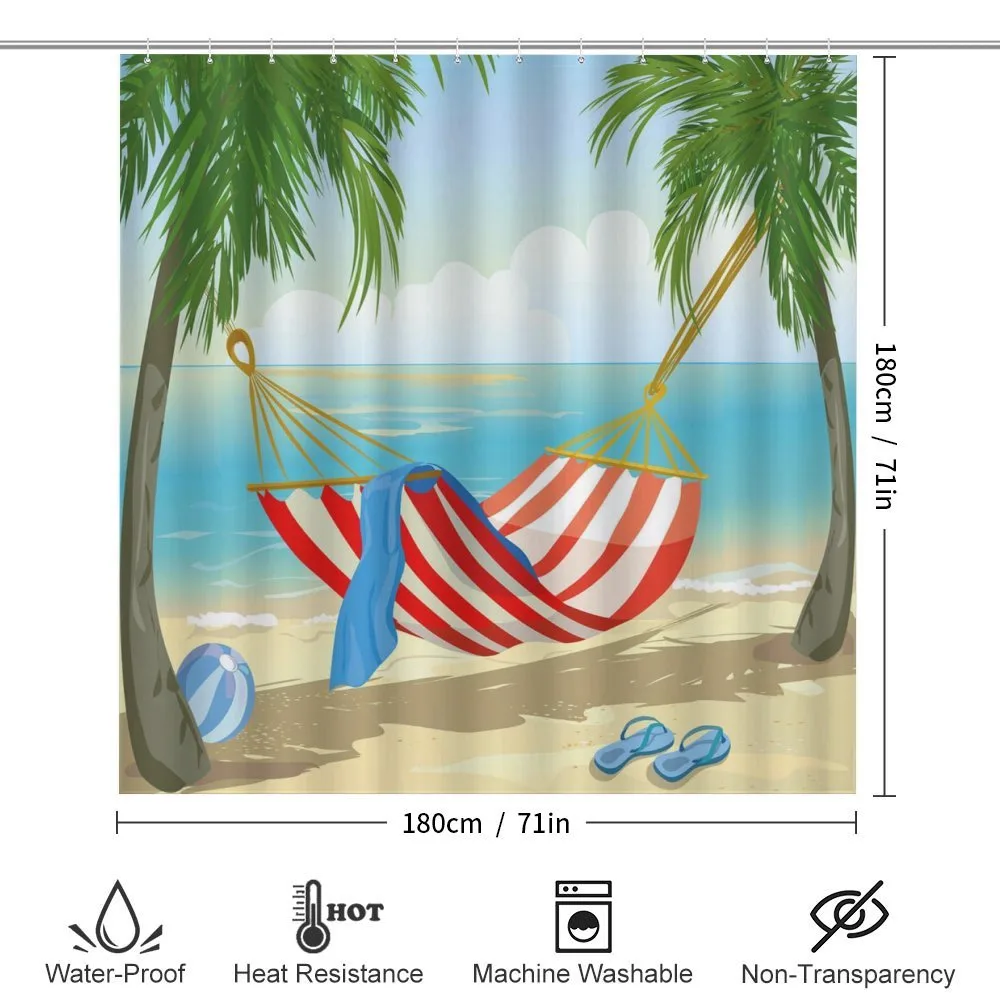 Hammock Between Trees — Detail 2