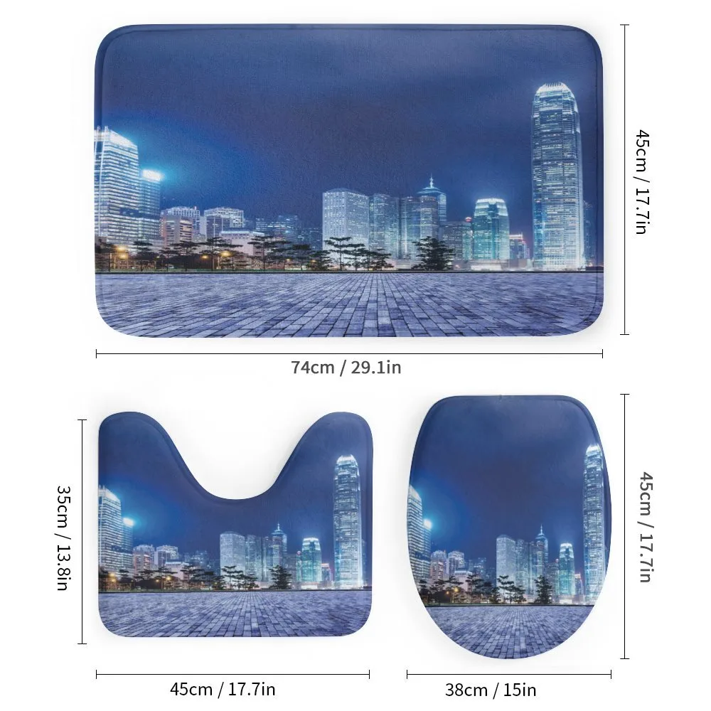 Hong Kong Skyline Night — Detail 1