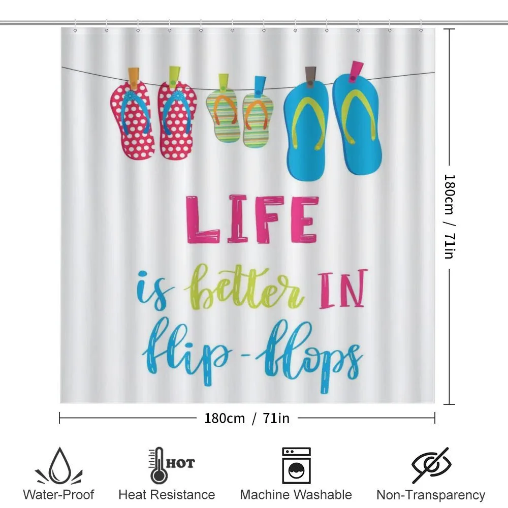Life is Better in Flip Flops — Detail 2