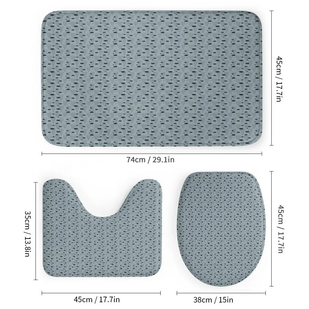 Modern Ovals and Triangles — Detail 1