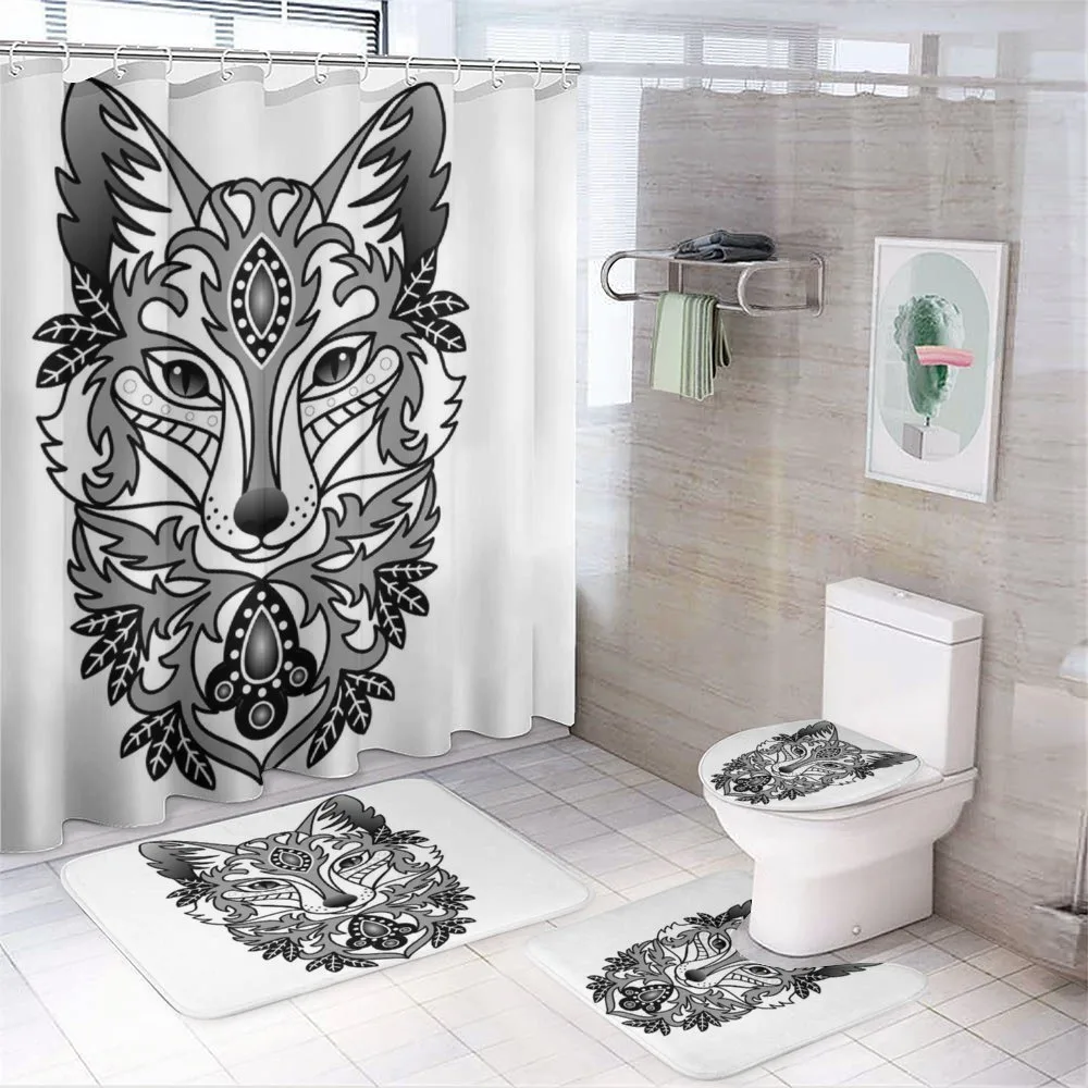 Ornamental Fox Face Curves — Your design