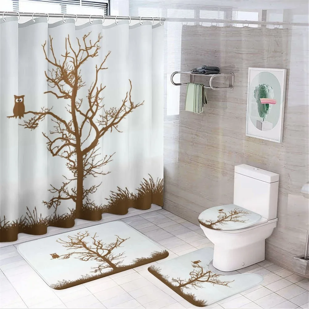 Owl Autumn Tree Branch — Your design