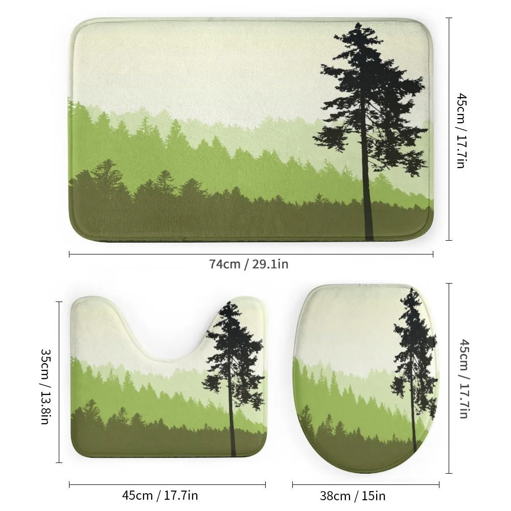 Pine Tree Silihouette — Detail 1