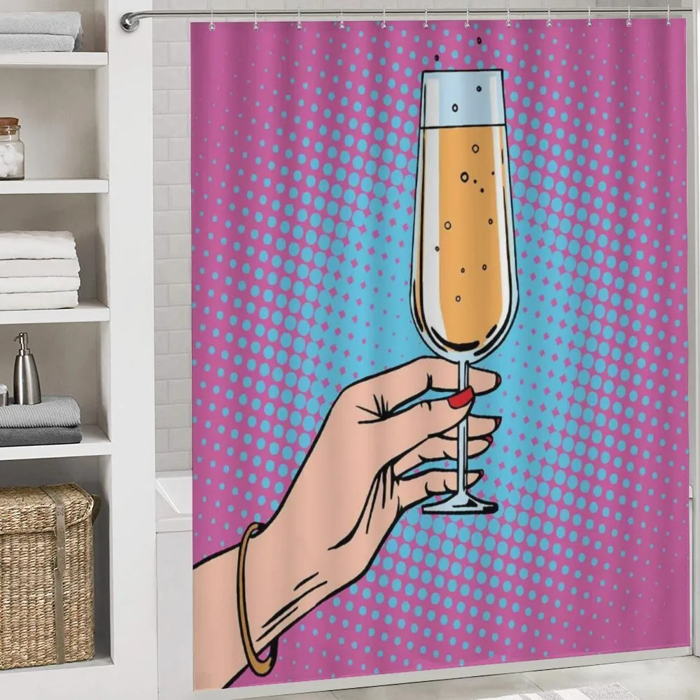 Pop Art Comic Champagne — Detail 4
