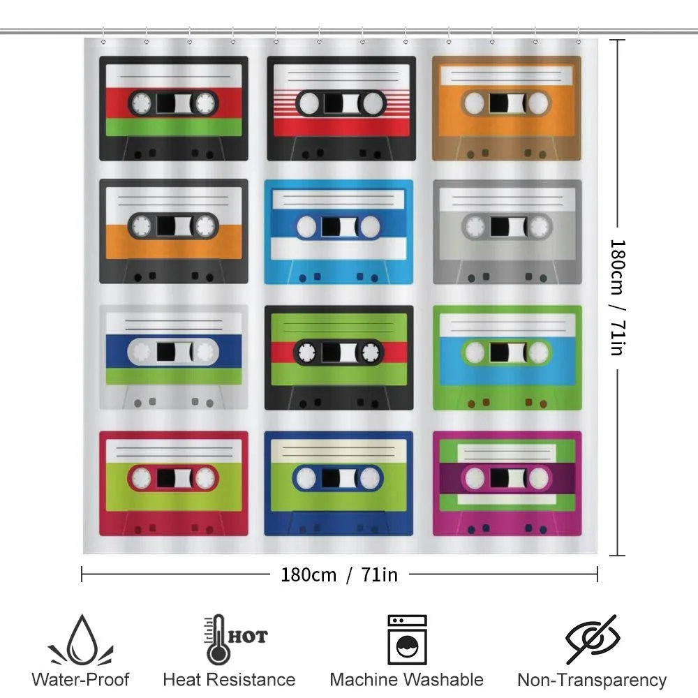 Retro Cassette Collage — Detail 2